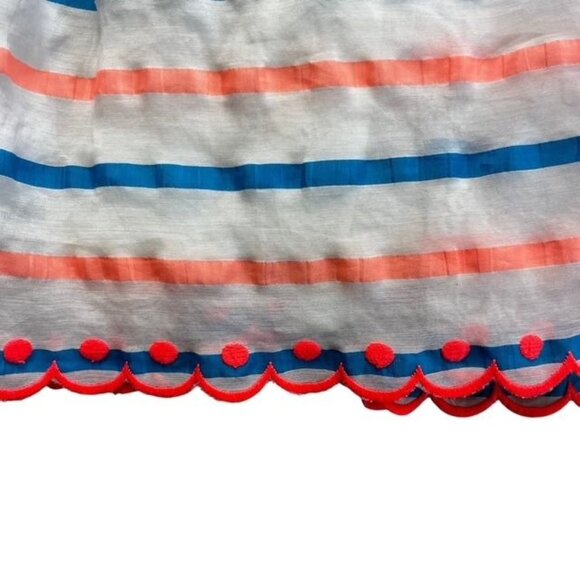Mini Boden Striped Sleeveless Dress Girls Size 9-10 Years - Picture 2 of 6